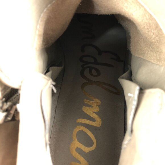 Sam Edelman Women's Size 8M Packer Brown Leather Dual Side Zip Ankle Booties - Picture 13 of 14